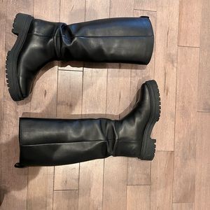 ba&sh Black Winter & Rain Boots